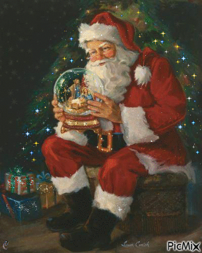 10 Santa Claus Christmas Animated Images - picture 6