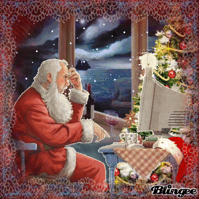 10 Santa Claus Christmas Gifs - picture 8