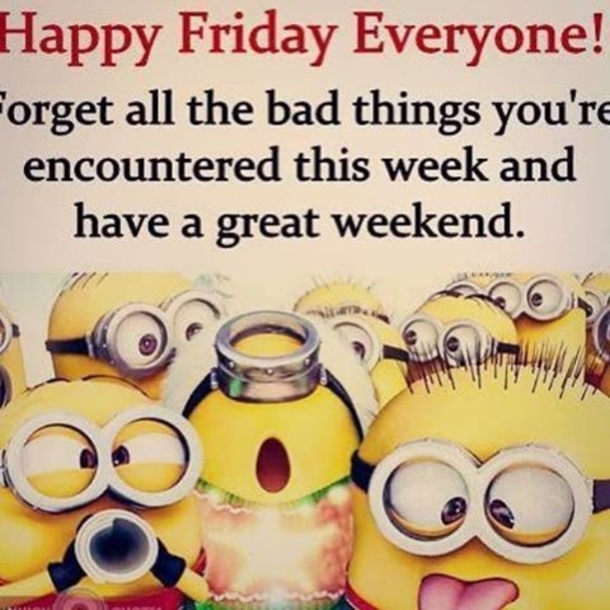 10 Silly And Funny Friday Minion Quotes - picture 8