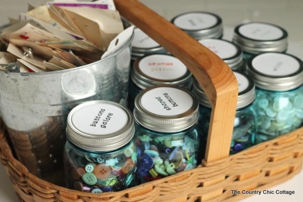 10 Smart Mason Jar Organization Ideas To Try - picture 6