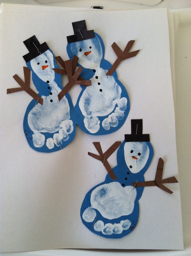 10 Snowman Crafts And Projects For Kids - picture 10