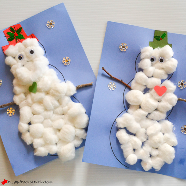 10 Snowman Crafts And Projects For Kids - picture 4
