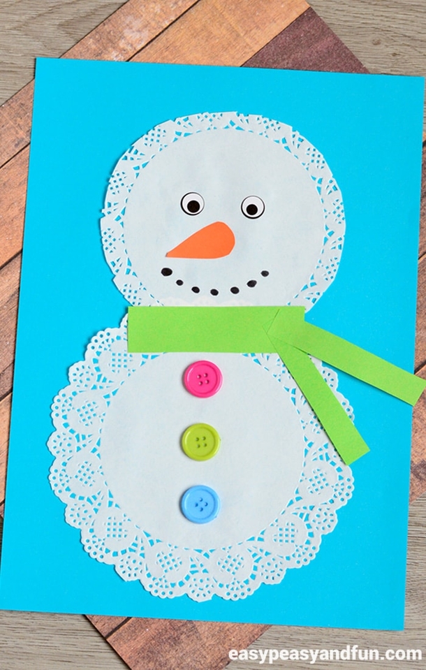 10 Snowman Crafts And Projects For Kids - picture 5