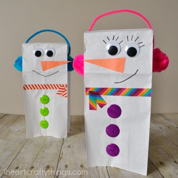 10 Snowman Crafts And Projects For Kids - picture 6