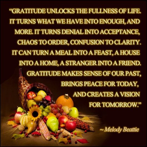 10 Special Thanksgiving Quotes About Being Thankful - picture 11