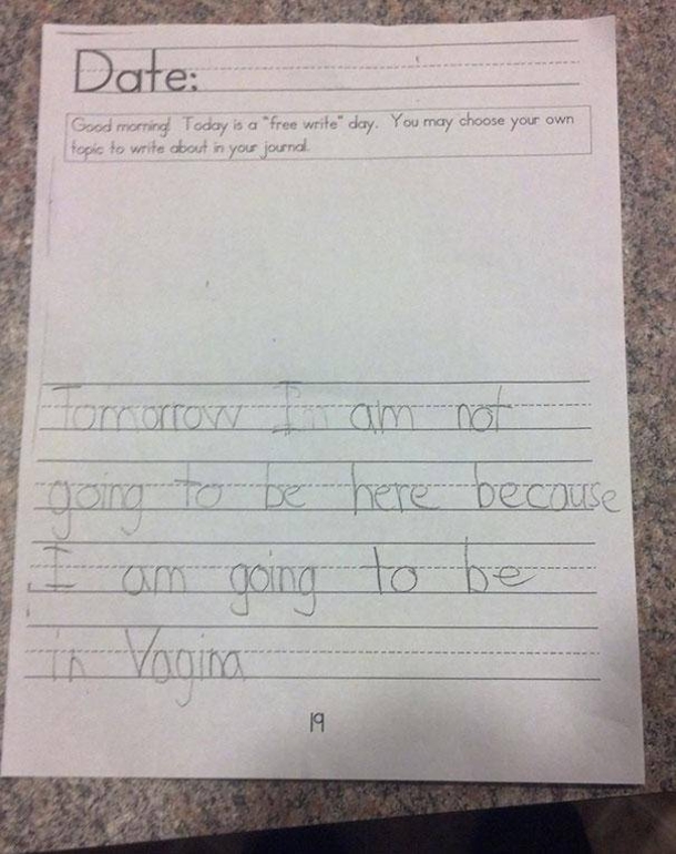 10 Spelling Mistakes From Kids That Are So Horrible They Are Funny - picture 3