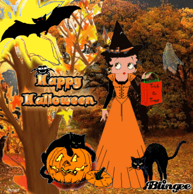 10+ Spooktacular Betty Boop Halloween Animated Quotes - picture 10