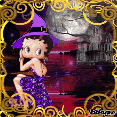 10+ Spooktacular Betty Boop Halloween Animated Quotes - picture 2