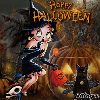 10+ Spooktacular Betty Boop Halloween Animated Quotes - picture 7