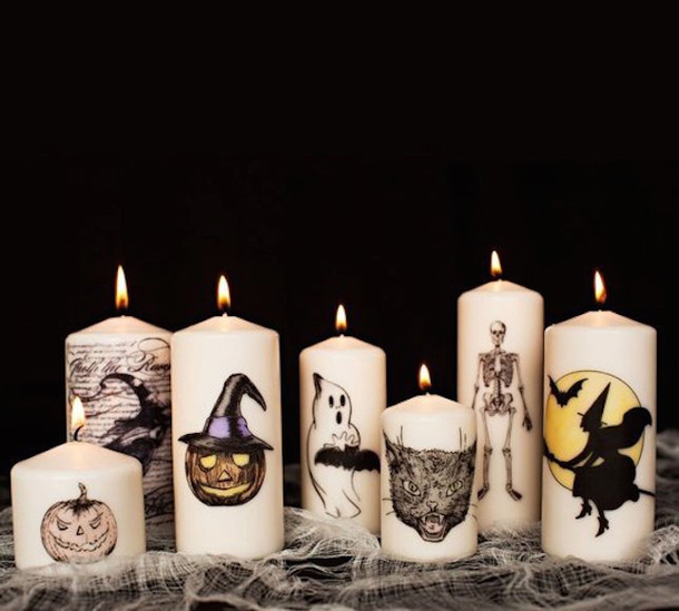 10 Spooky DIY Halloween Candles - picture 9