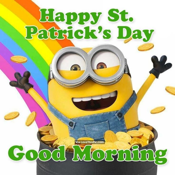 10 St Patrick's Day Quotes, Wishes And Greetings With Minions - picture 10