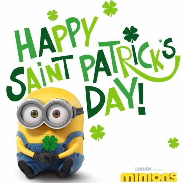 10 St Patrick's Day Quotes, Wishes And Greetings With Minions - picture 6