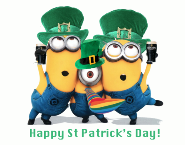 10 St Patrick's Day Quotes, Wishes And Greetings With Minions - picture 8