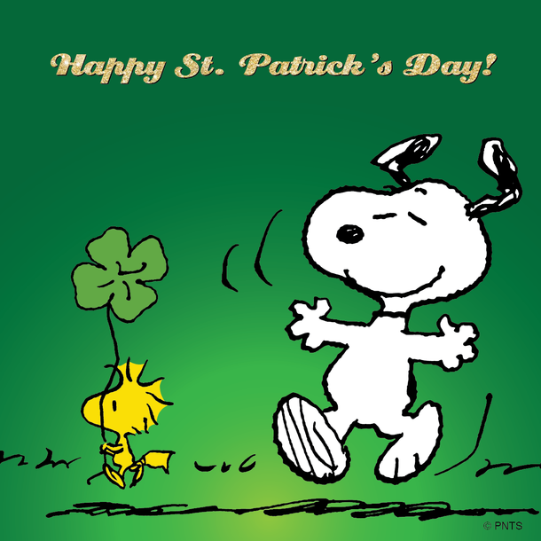 10 St. Patrick's Day Wishes With Snoopy - picture 3