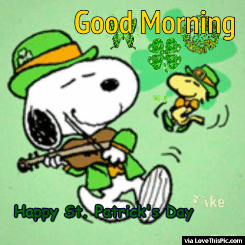 10 St. Patrick's Day Wishes With Snoopy - picture 6