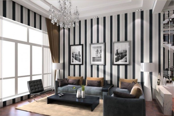 10 Striped Living Room Designs For The Home - picture 11