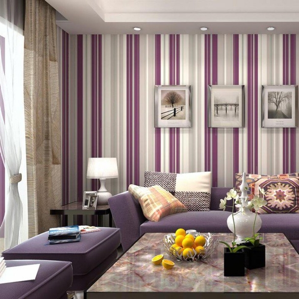 10 Striped Living Room Designs For The Home - picture 2