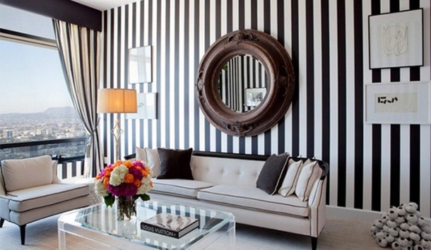 10 Striped Living Room Designs For The Home - picture 3