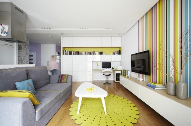 10 Striped Living Room Designs For The Home - picture 6