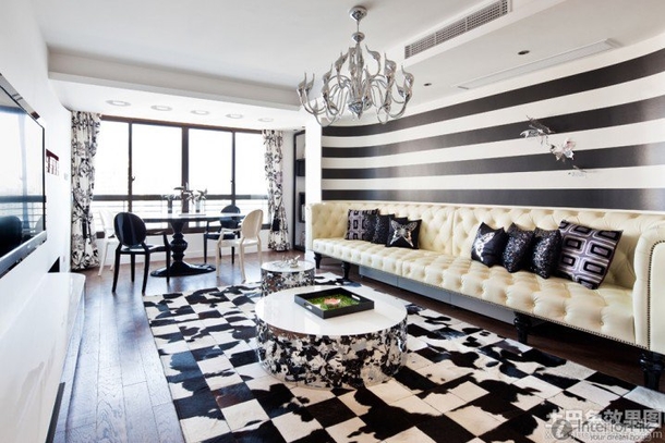 10 Striped Living Room Designs For The Home - picture 9