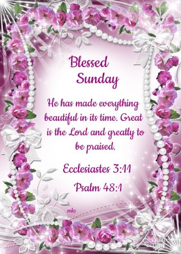 10 Sunday Morning Blessing Quotes - picture 10