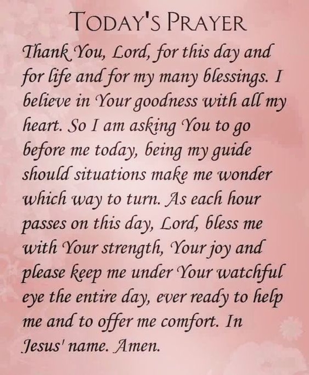 10 Sunday Prayers & Blessings Of The Day - picture 9