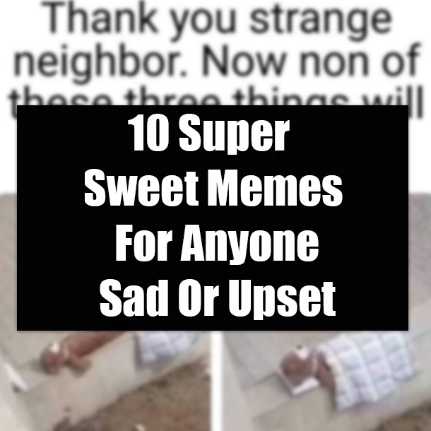10 Super Sweet Memes For Anyone Sad Or Upset
