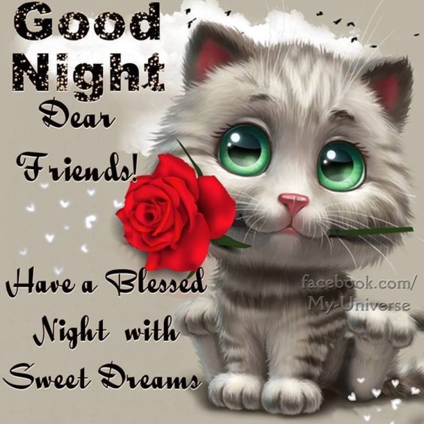 10 Sweet & Cute Good Night Images - picture 4