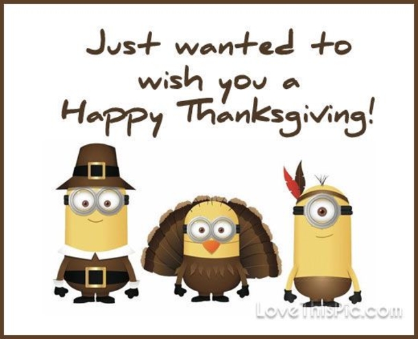 10 Thanksgiving Minion Quotes & Images - picture 4