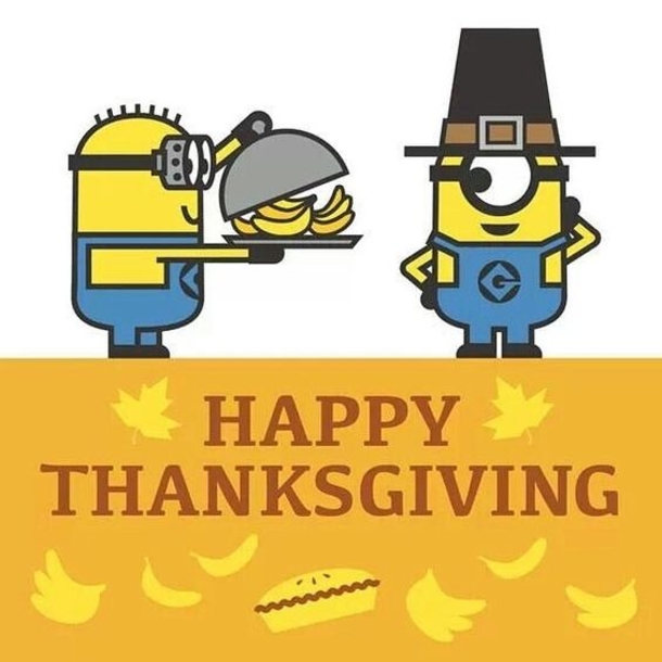10 Thanksgiving Minion Quotes & Images - picture 8