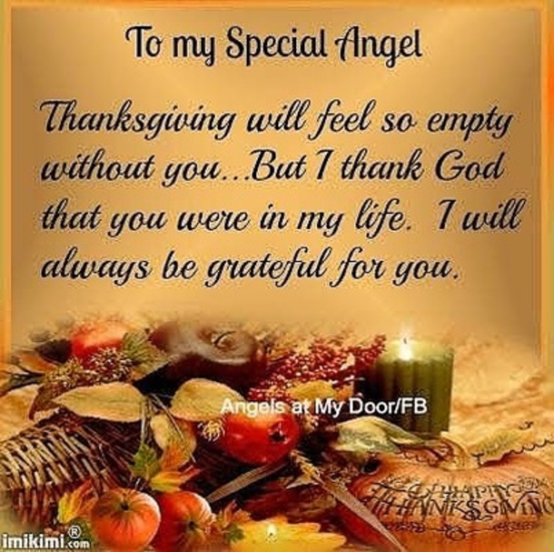 10 Thanksgiving Quotes About Missing A Friend, Family Or Loved One In Heaven - picture 6