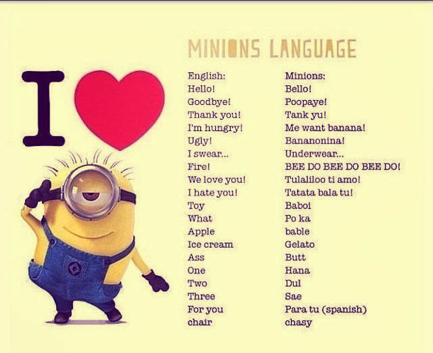 10 Things Minions Say - picture 8