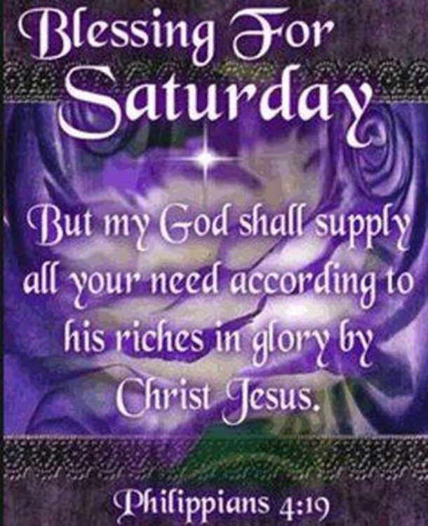10 Thoughtful & Sweet Saturday Blessings - picture 4