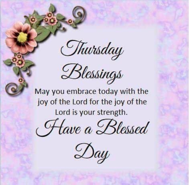 10 Thursday Blessings That Are Very Inspirational - picture 8
