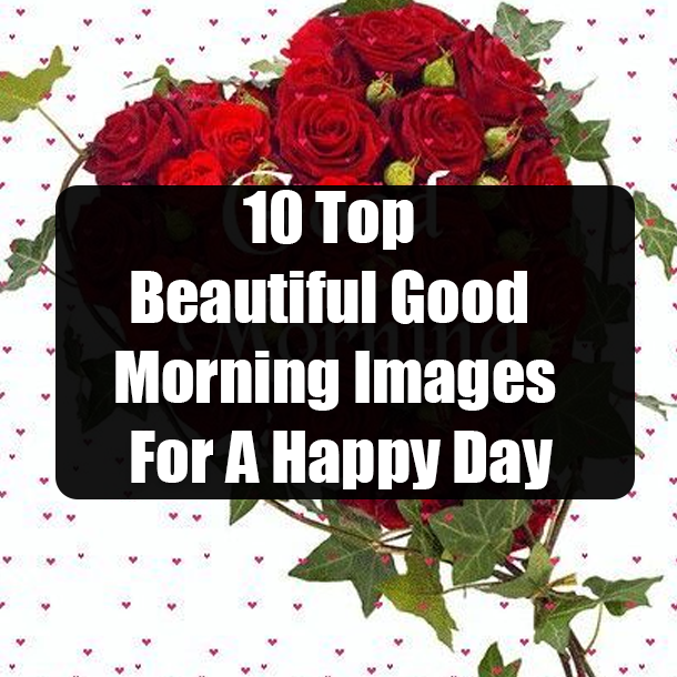 10 Top Beautiful Good Morning Images For A Happy Day