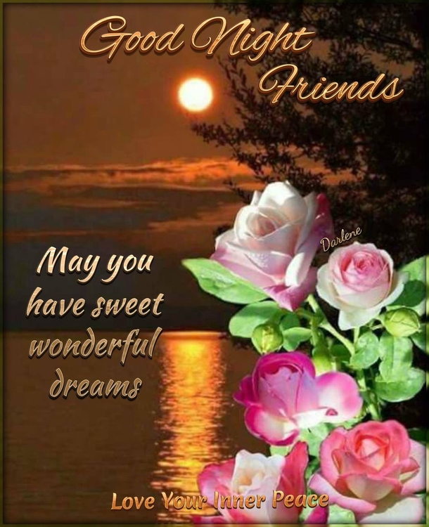 10 Touching Good Night Quotes, Wishes And Blessing For Friends - picture 2