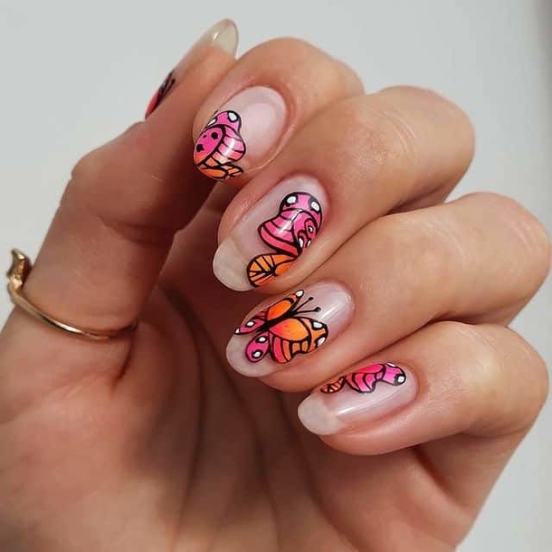 10+ Trendy Butterfly Nails You Will Love - picture 7