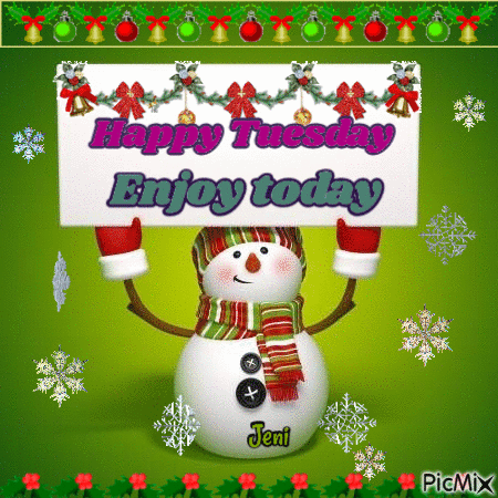 10 Tuesday Gif Quotes, Greeting And Wishes To Celebrate The Holidays - picture 5