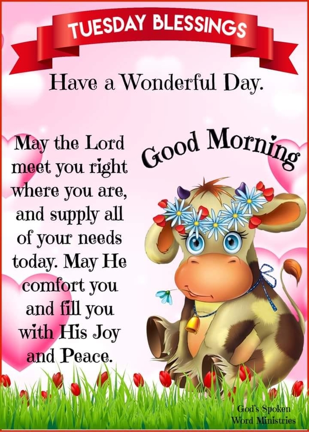 10 Tuesday Morning Blessings To Empower Your Day - picture 4