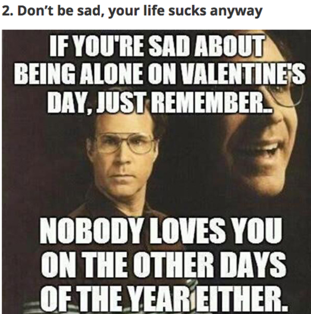 10 Valentine's Day Memes For Single People - picture 4