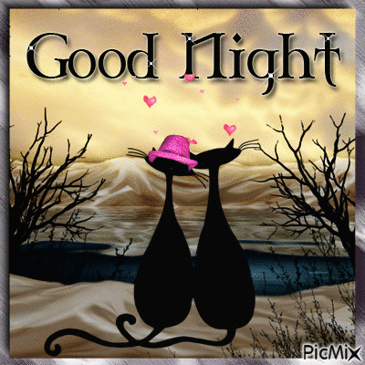 10 Very Beautiful Good Night Gifs, Greetings And Quotes - picture 2