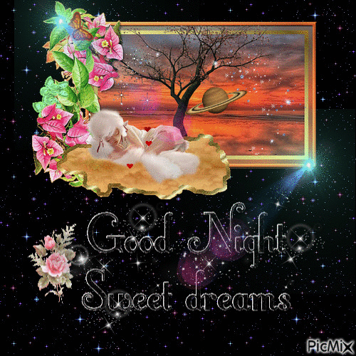 10 Very Beautiful Good Night Gifs, Greetings And Quotes - picture 3