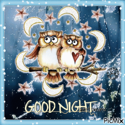10 Very Beautiful Good Night Gifs, Greetings And Quotes - picture 5