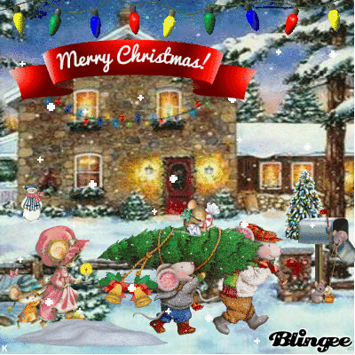 10+ Very Beautiful Merry Christmas Gifs For The Holidays - picture 3