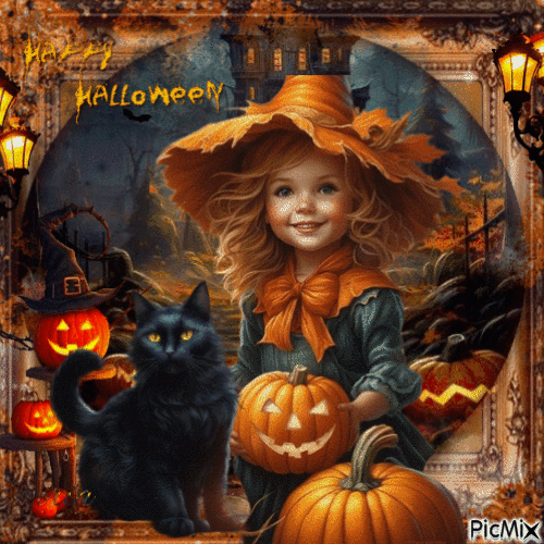 10 Vintage Happy Halloween Animated Gifs For 2023 - picture 5