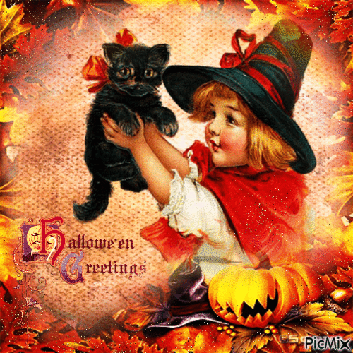 10 Vintage Happy Halloween Animated Gifs For 2023 - picture 7