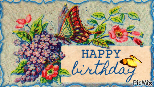 10 Vintage Style Happy Birthday Gifs For 2023 - picture 11
