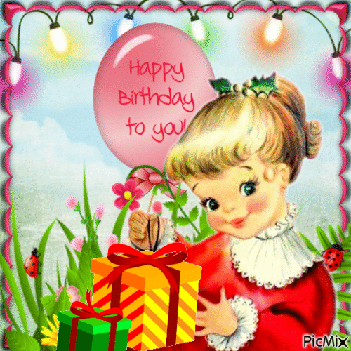 10 Vintage Style Happy Birthday Gifs For 2023 - picture 6