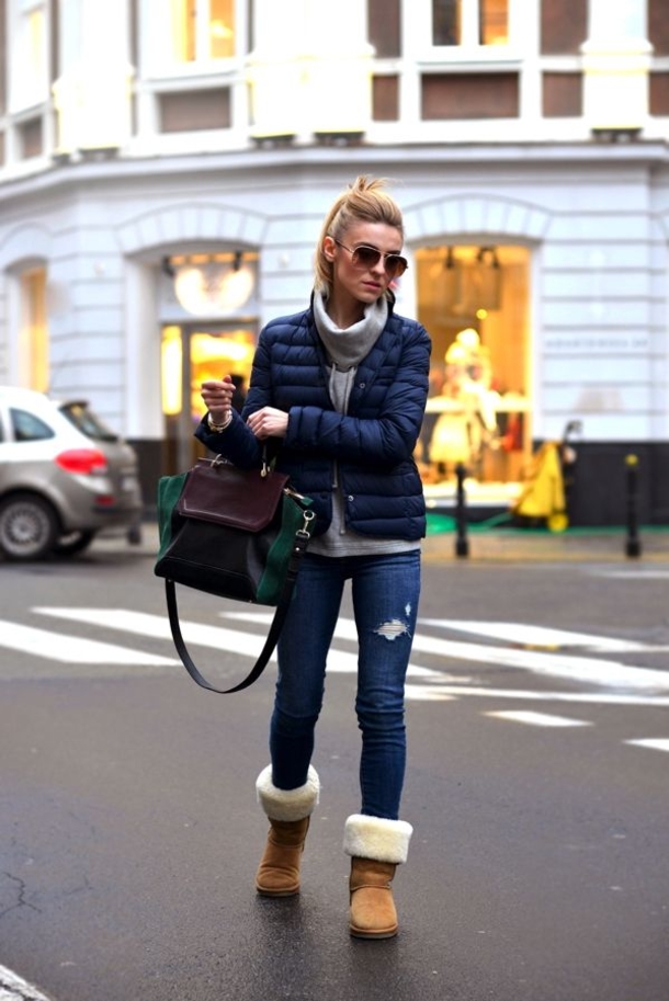 10 Warm And Cozy Outfits With Ugg Boots - picture 5