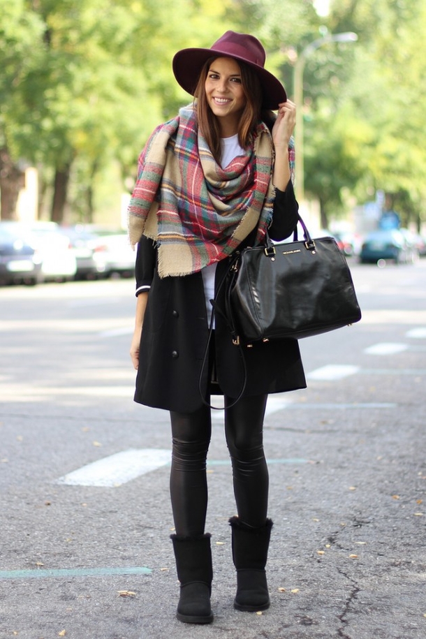 10 Warm And Cozy Outfits With Ugg Boots - picture 9
